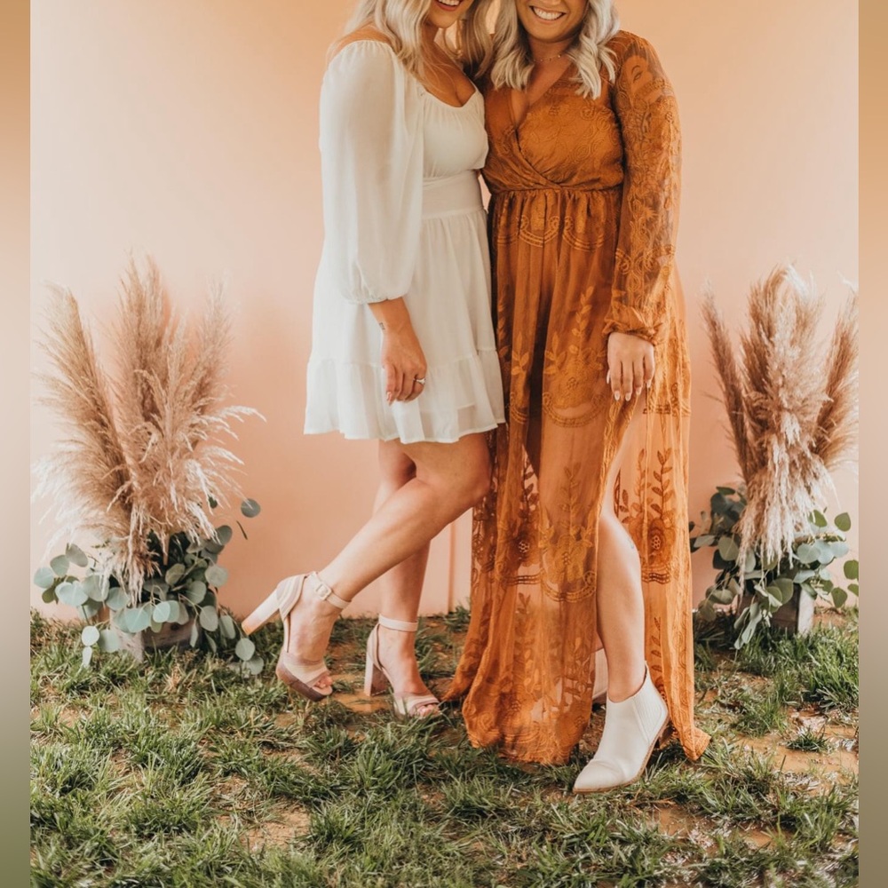 Dress Day Copper Lace Maxi Dress